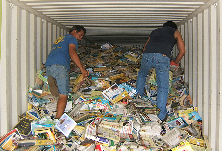 phone book recycling 2009